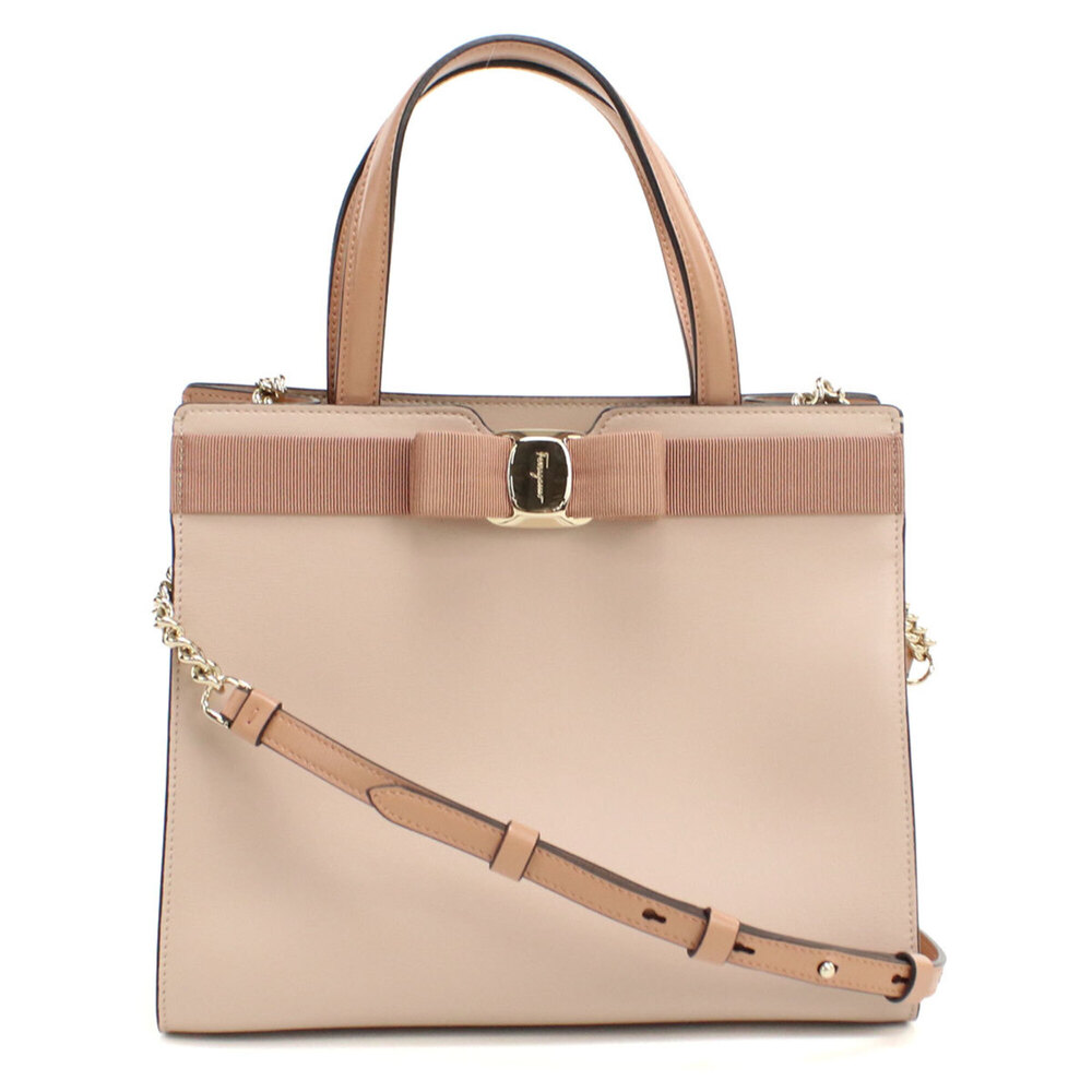 Salvatore Ferragamo FERRAGAMO Ferragamo Tote Bag 21 I290 2WAY Vara Ribbon Wom...